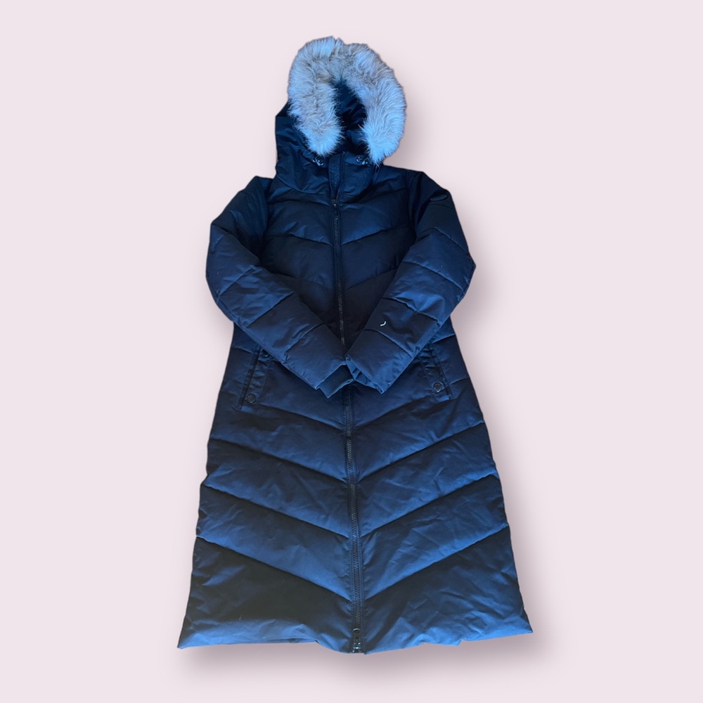 Noize womens long puffer jacket